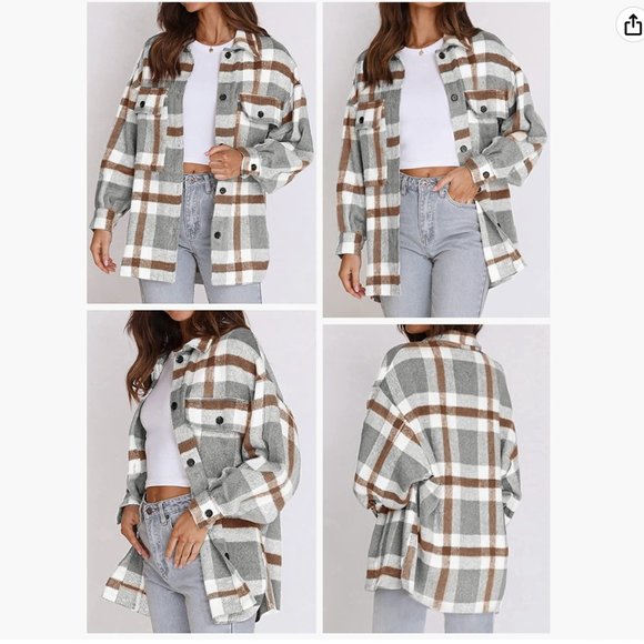 Flannel Shacket - Picture 2 of 3